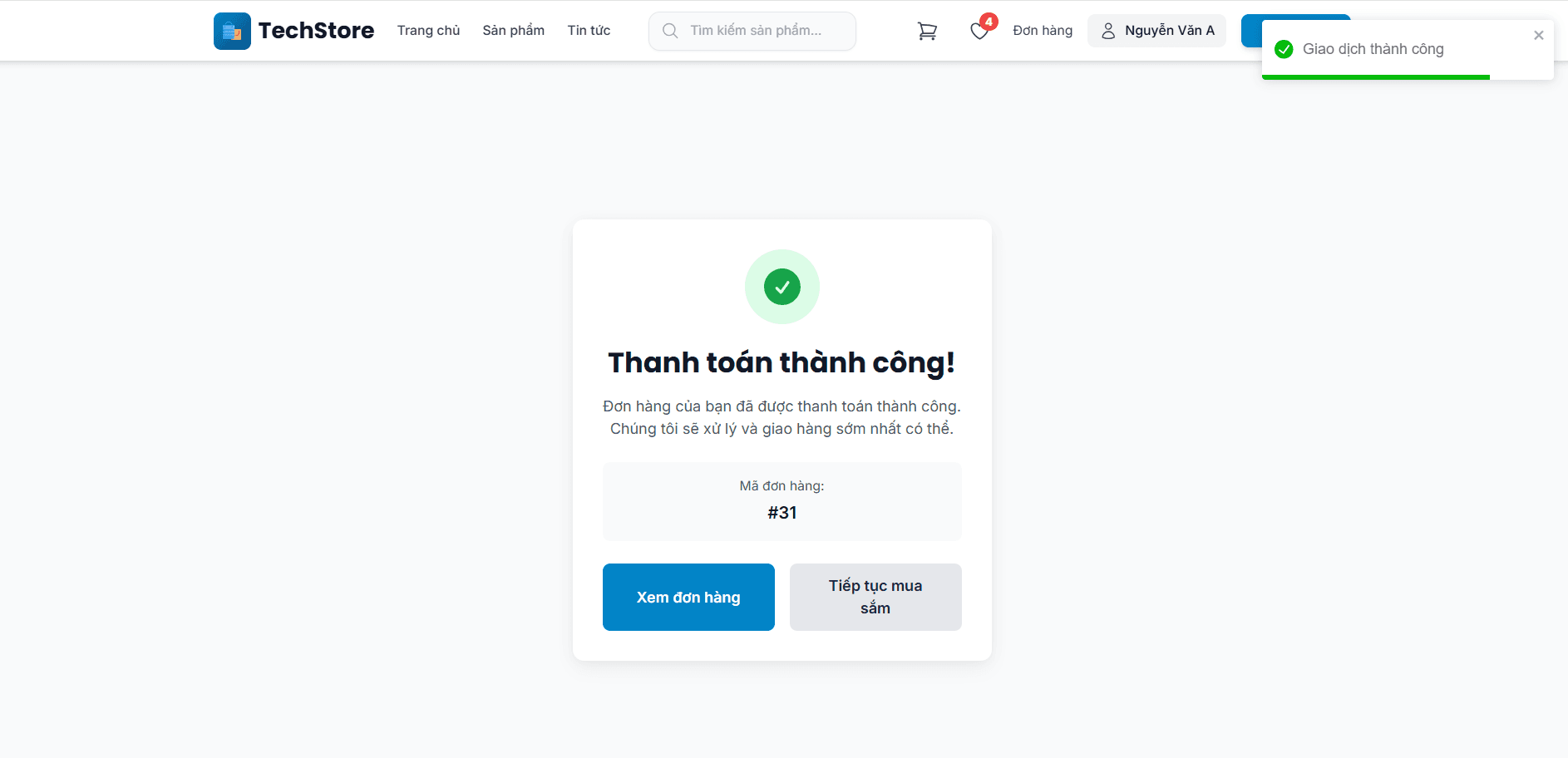 Website bán hàng tích hợp Chatbot tư vấn thông minh sử dụng NLP và LLM thumbnail 7