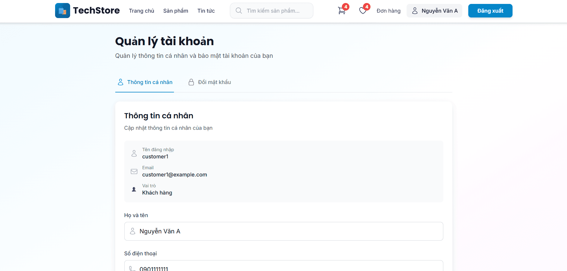 Website bán hàng tích hợp Chatbot tư vấn thông minh sử dụng NLP và LLM thumbnail 11