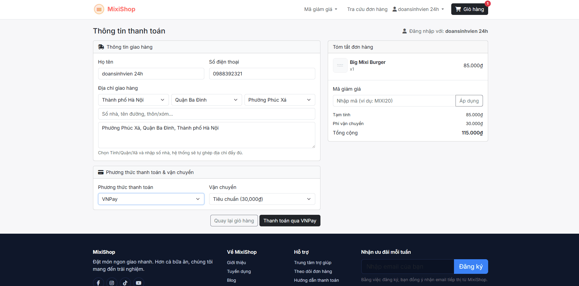 Đồ án Website Bán Đồ Ăn Nhanh Và Đồ Uống thumbnail 13