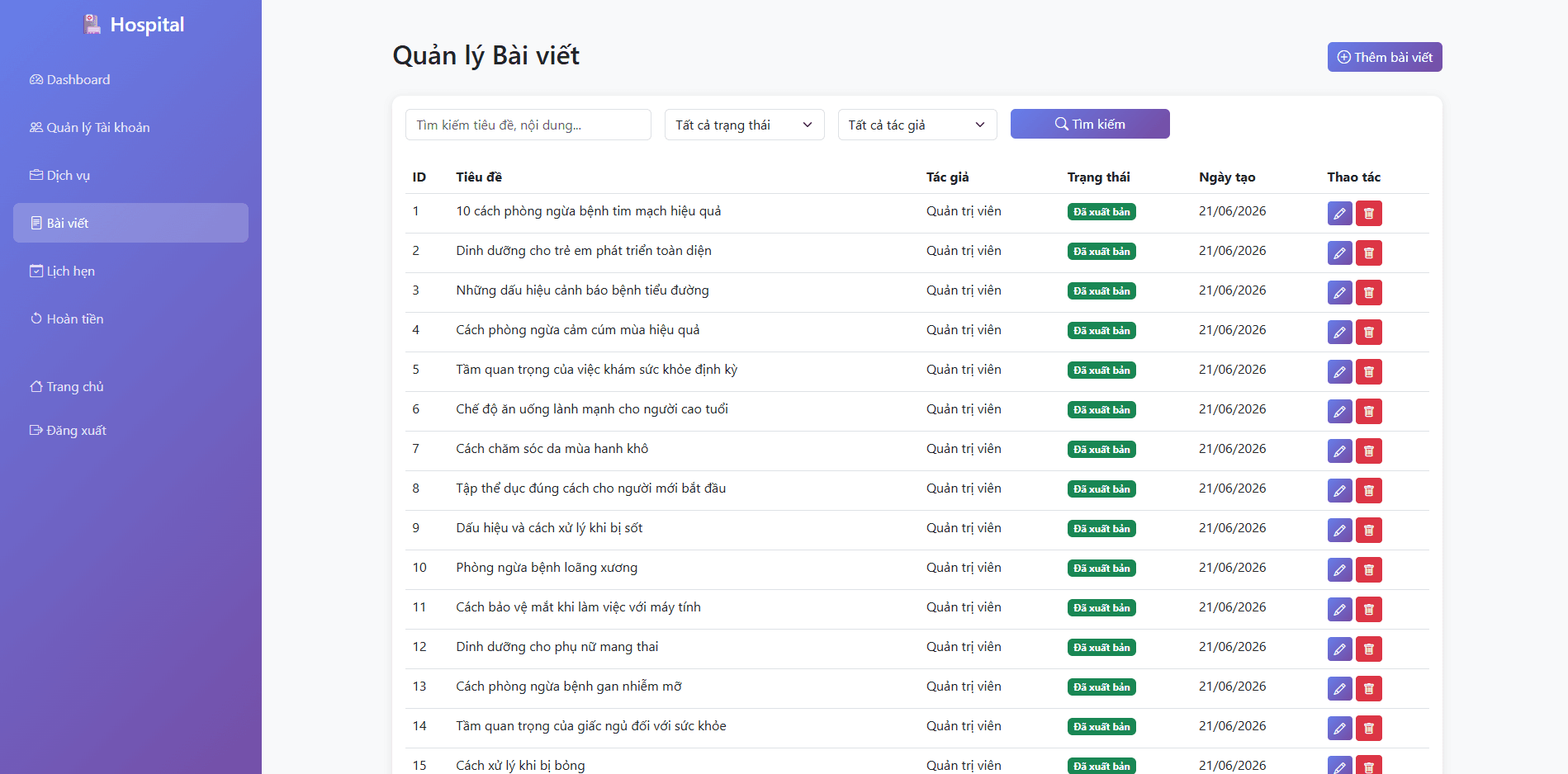 Đồ Án Quản Lý Bệnh Viện Và Đặt Lịch Khám Bệnh Trực Tuyến thumbnail 4